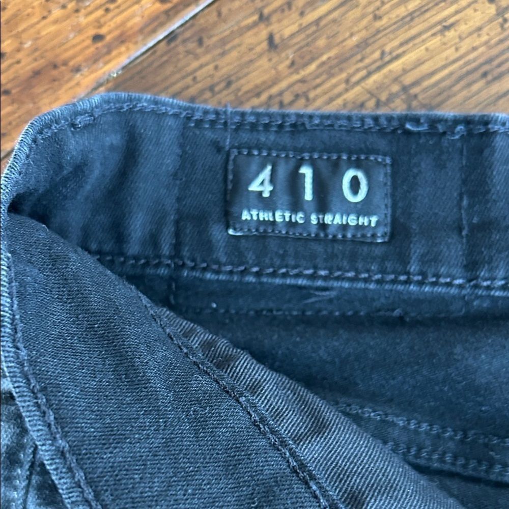 Lucky Brand 410 Athletic Straight Black Jeans 38/32. EOC - Picture 8 of 10